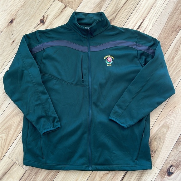 Antigua Oregon Ducks Zip Up Sweater - Picture 3 of 7